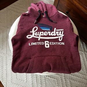 Superdry Maroon Limited Edition Hoodie